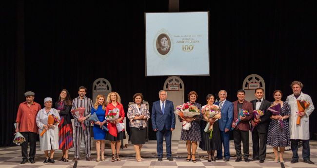 Akademik Zərifə Əliyevanın 100 illik yubileyinə həsr edilmiş tədbir və &ldquo;Göz həkimi&rdquo; tamaşasının nümayişi oldu - FOTOLAR